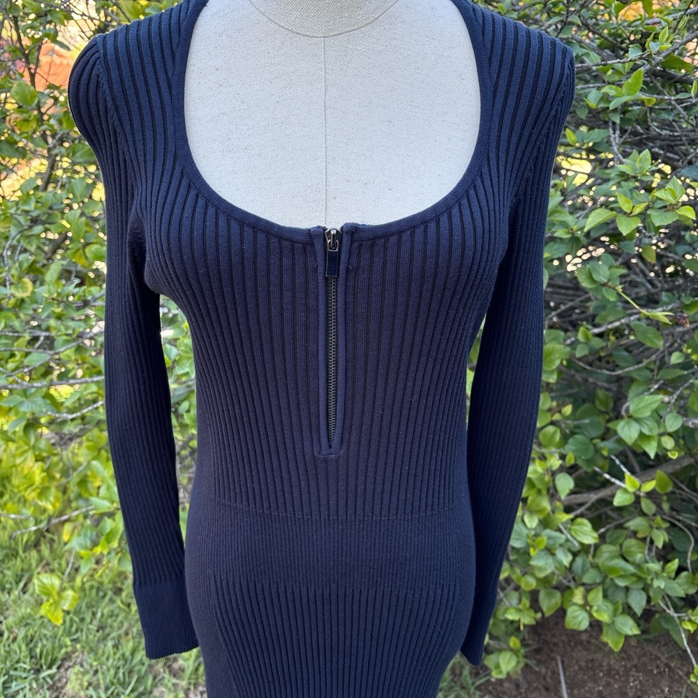 VTG 90s Cache Ribbed Bodycon Dress